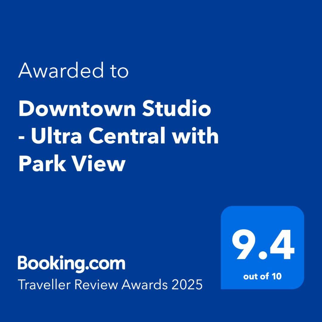 Downtown Studio - Ultra Central With Park View Bucareste Exterior foto